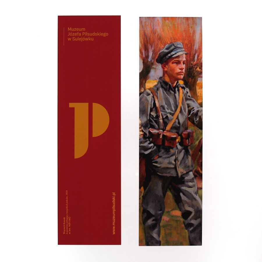 Zakładka Żołnierz - przód -tył